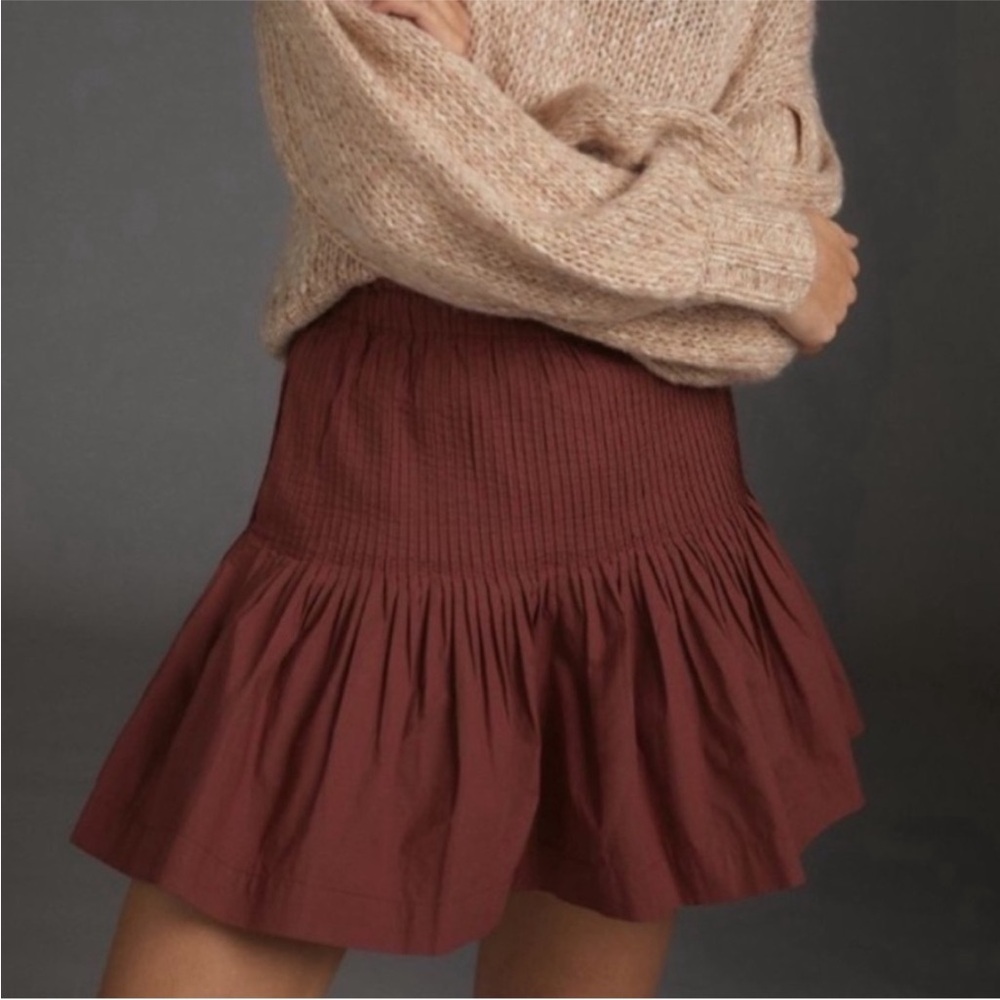 Anthropologie Eula Mini Skirt—  MINOR FLAW
